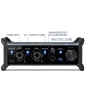 Zoom UAC-232 — схема входів і регуляторів