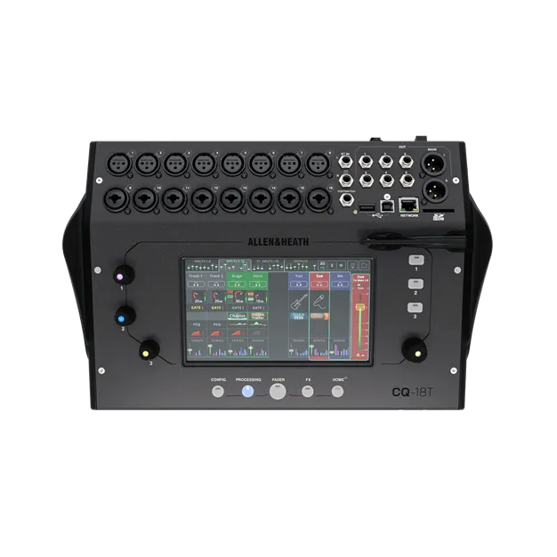 Allen & Heath CQ-18T — вигляд зверху