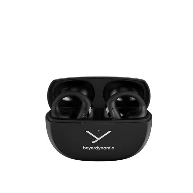 Beyerdynamic AMIRON ZERO Black — відкритий зарядний кейс