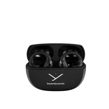 Beyerdynamic AMIRON ZERO Black — відкритий зарядний кейс