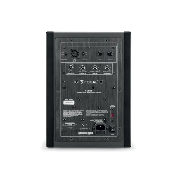 Focal Solo6 ST6 Black — вигляд ззаду