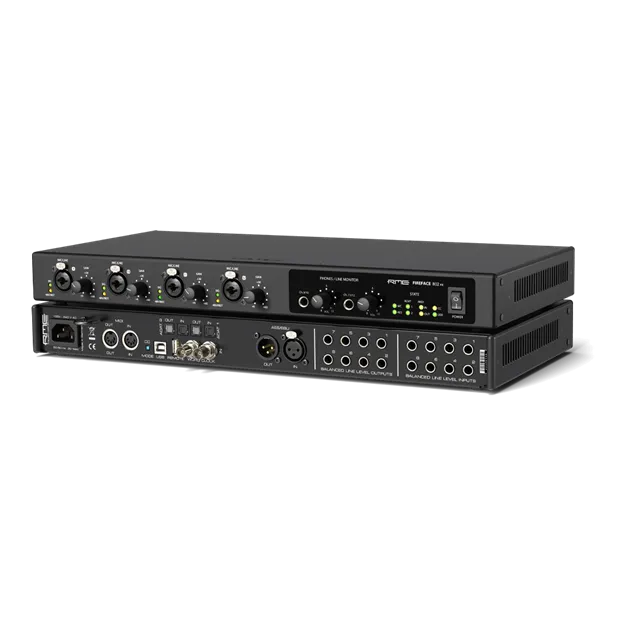 RME Fireface 802 FS AE — передній і задній боки