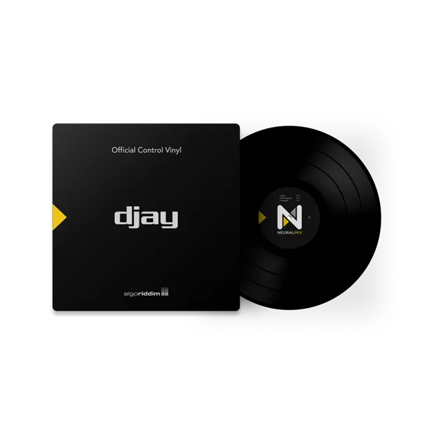 Reloop Algoriddim djay Control Vinyl 12 — платівка та конверт