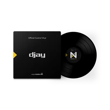 Reloop Algoriddim djay Control Vinyl 12 — платівка та конверт