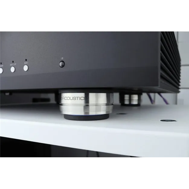 IsoAcoustics OREA Indigo — приклад встановлення, зовнішнє обладнання не входить до комплекту