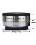 IsoAcoustics OREA Indigo — розміри опори