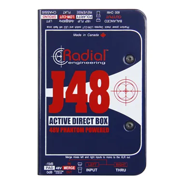 Radial J48 — вигляд зверху