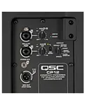 QSC CP12 — роз’єми та підключення