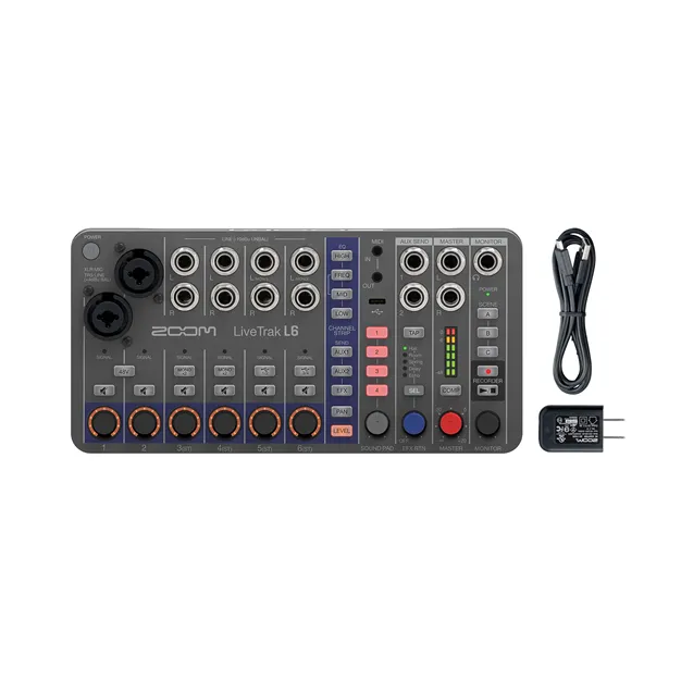 Zoom LiveTrak L6 — комплект