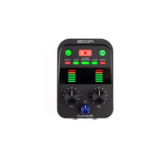 Zoom PodTrak P2 — вигляд зверху