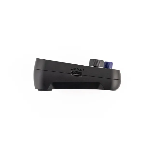 Zoom PodTrak P2 — бік входу мікрофона 1