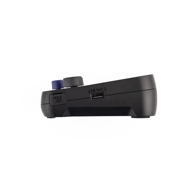 Zoom PodTrak P2 — бік входу мікрофона 2