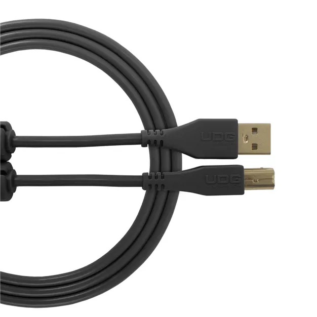 UDG Ultimate Audio Cable USB 2.0 A-B Straight 1m Black (U95001BL) — загальний вигляд