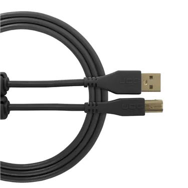 UDG Ultimate Audio Cable USB 2.0 A-B Straight 1m Black (U95001BL) — загальний вигляд