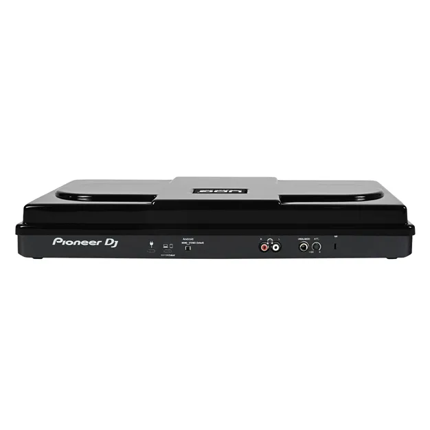 UDG Ultimate Pioneer DJ DDJ-FLX4 Equipment Cover Black (U94121BL) — вигляд ззаду, обладнання під кришкою не входить до комплекту