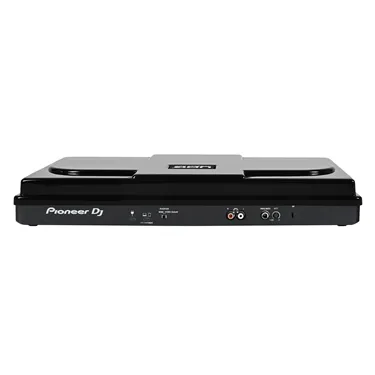 UDG Ultimate Pioneer DJ DDJ-FLX4 Equipment Cover Black (U94121BL) — вигляд ззаду, обладнання під кришкою не входить до комплекту