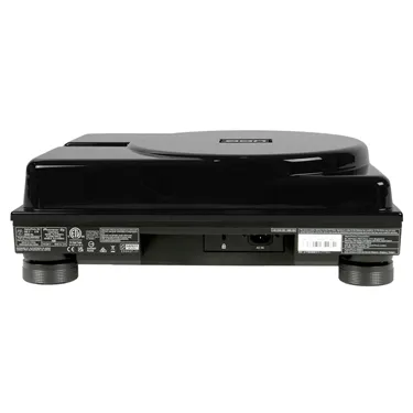 UDG Ultimate Turntable Equipment Cover Black (U94115BL) — вигляд ззаду, обладнання під кришкою не входить до комплекту
