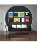 Glorious Vinyl Frame Set White — приклад використання, зовнішнє обладнання та платівки не входять до комплекту