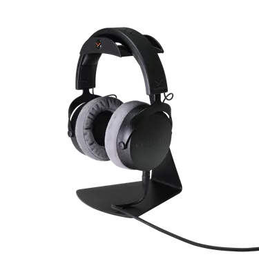 Beyerdynamic Headphone Stand Black — приклад використання, зовнішнє обладнання та платівки не входять до комплекту