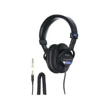 Sony MDR-7506 — навушники, кабель та адаптер