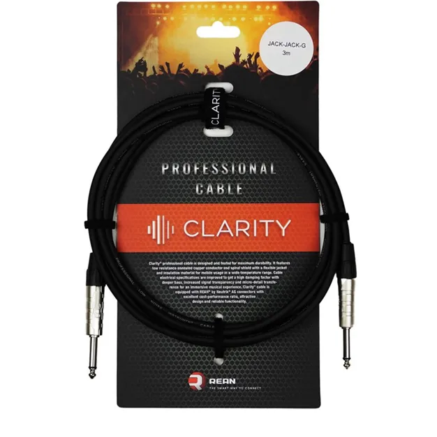 Clarity JACK-JACK-G/3m — кабель у фірмовому пакуванні