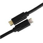 UDG Ultimate USB 3.2 C-C Black Straight 1.5m U99001BL — штекери USB-C