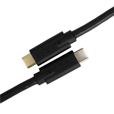 UDG Ultimate USB 3.2 C-C Black Straight 1.5m U99001BL — штекери USB-C