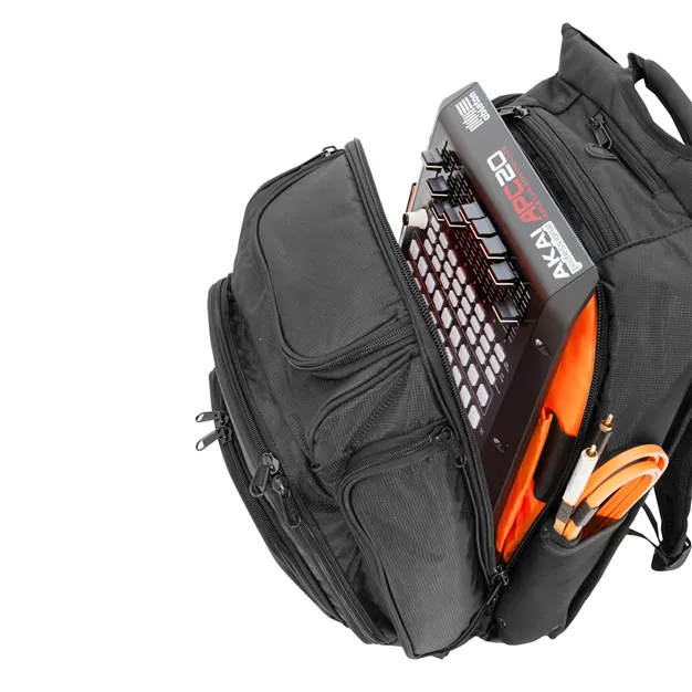 UDG Ultimate DIGI Backpack Black/Orange U9101BL/OR — розміщення обладнання, обладнання не входить
