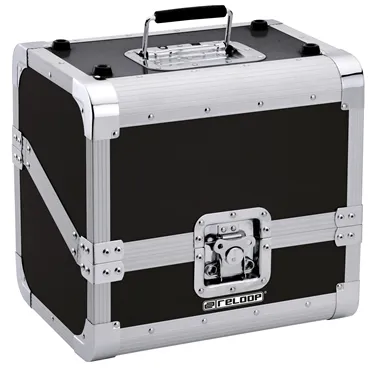 Reloop 80 Record Case Black — закритий кейс