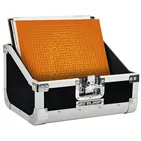 Reloop 80 Record Case Black — відкритий кейс, платівки не входять