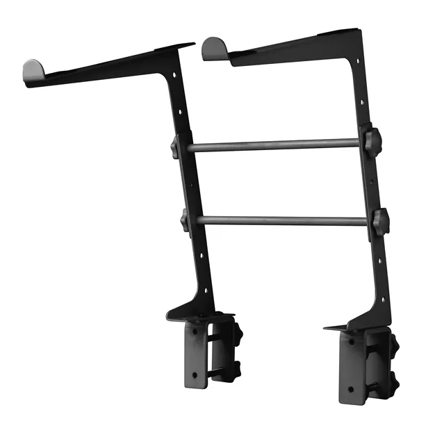 Підставка Reloop Laptop Stand V.2 для ноутбука, чорна — кріплення до столу
