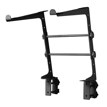 Підставка Reloop Laptop Stand V.2 для ноутбука, чорна — кріплення до столу