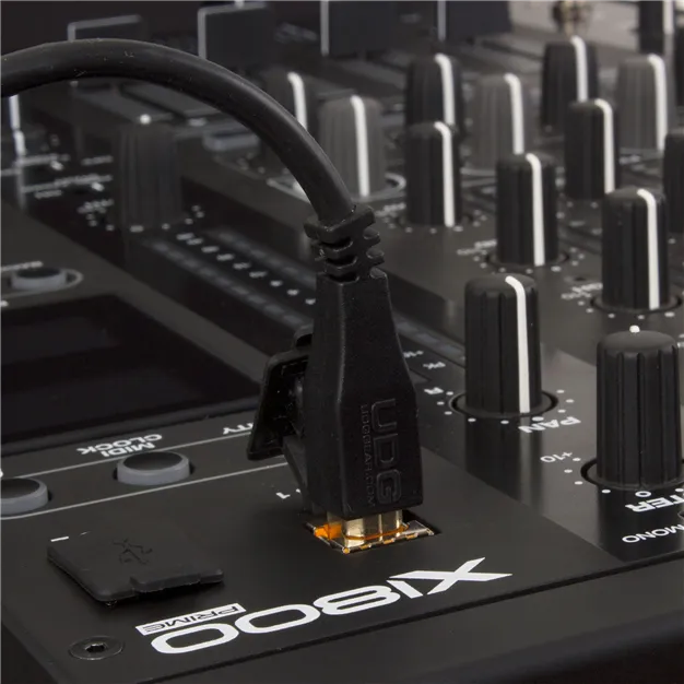 USB-кабель UDG Ultimate USB 2.0 C-B Black 1,5 м U96001BL — підключення, обладнання не входить