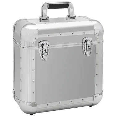 Кейс для платівок Reloop 60 Record Case Silver — загальний вигляд