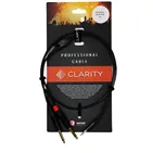 Аудіокабель Clarity miniJACK-2xJACK-B/1m — точна модель і довжина, пакування