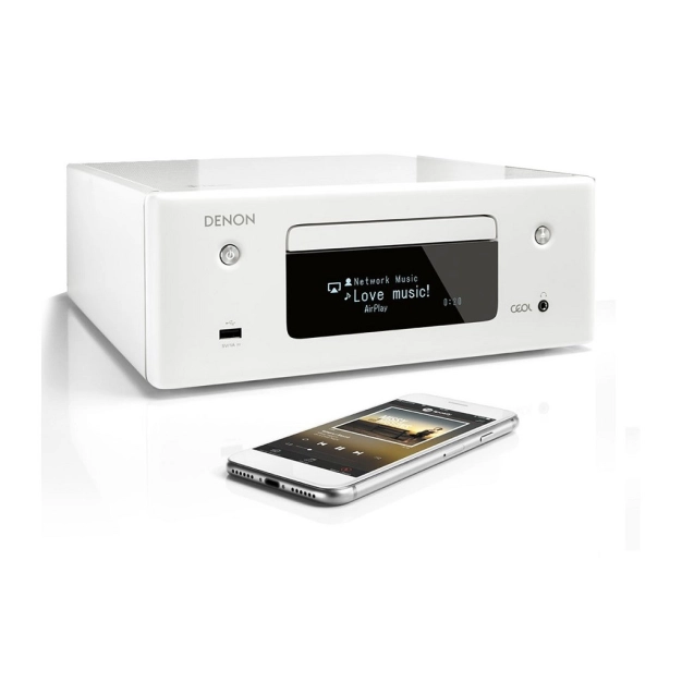 Комплект мережевий CD-ресивер Denon CEOL RCD-N10 + акустична пара Denon SC-N9