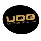Сліпмати UDG Turntable Slipmat Set Black/Golden, пара — один сліпмат крупним планом, комплект — пара
