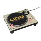 Сліпмати UDG Turntable Slipmat Set Black/Golden, пара — на програвачі, програвач не входить