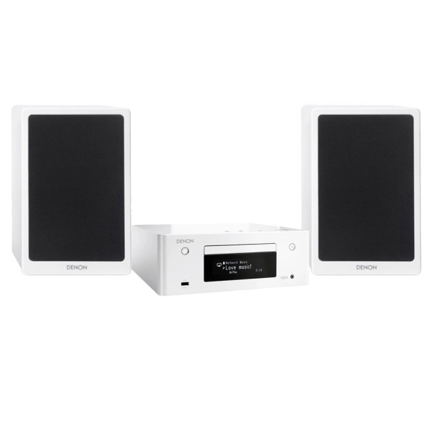 Комплект мережевий CD-ресивер Denon CEOL RCD-N10 + акустична пара Denon SC-N9