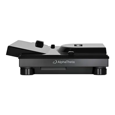 Захисна кришка UDG U94130BL для AlphaTheta CDJ-3000X, чорна — вигляд збоку, обладнання під кришкою не входить