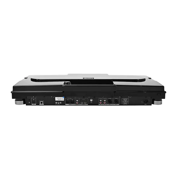 Захисна кришка UDG U94127BL для AlphaTheta XDJ-AZ, чорна — вигляд ззаду, обладнання під кришкою не входить