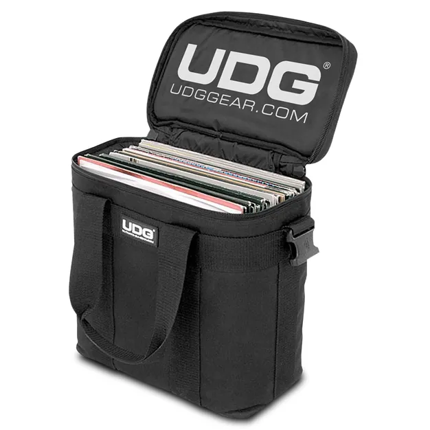 Сумка для платівок UDG Ultimate StarterBag U9500BL — приклад розміщення, вміст не входить