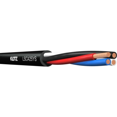 Klotz LSC425YS — конструкція кабелю, продаж за метр