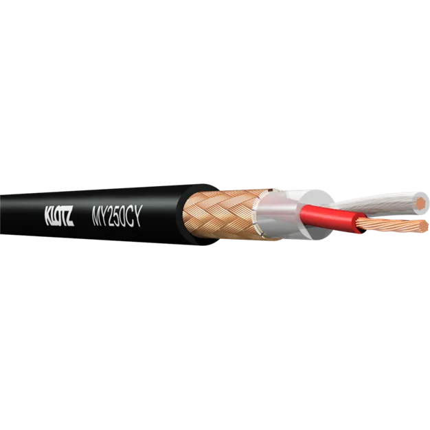 Klotz MY250CY — конструкція кабелю, продаж за метр