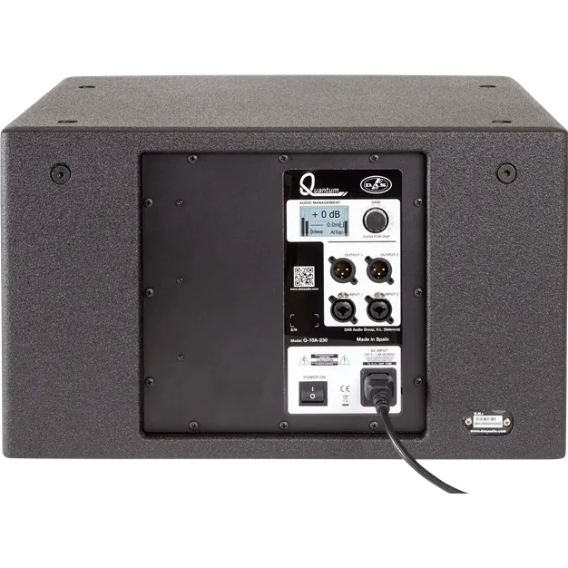 DAS Audio Q-10A — вигляд ззаду 2