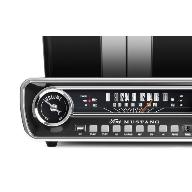 Вініловий програвач ION Mustang LP Black Вініловий програвач ION Mustang LP Black