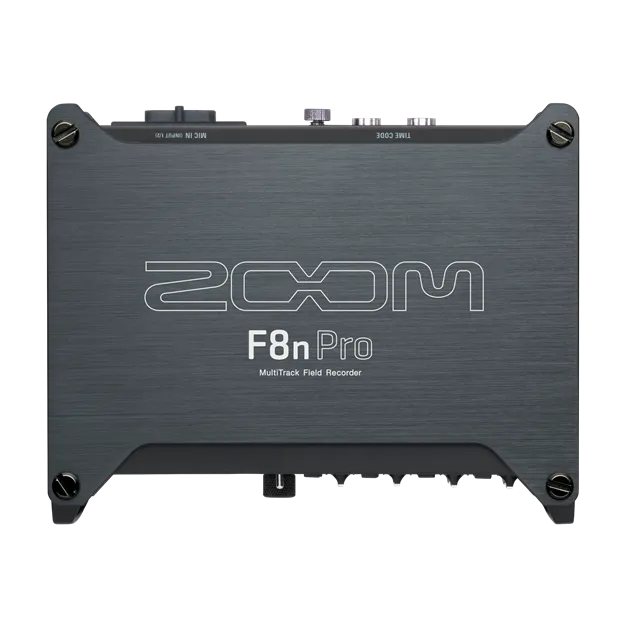 Zoom F8n Pro — вигляд зверху