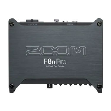 Zoom F8n Pro — вигляд зверху