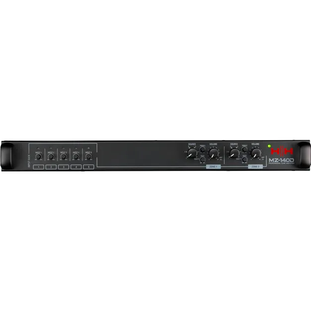 HH Electronics MZ-140D — органи керування