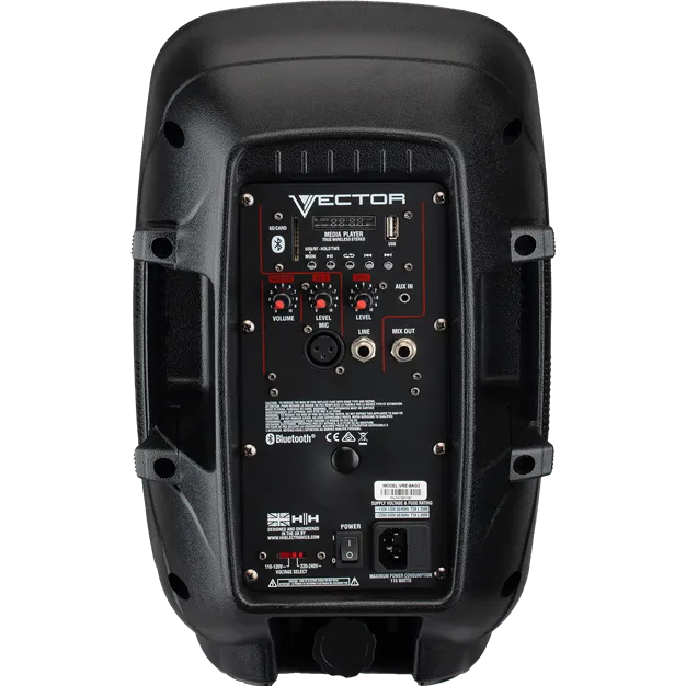 HH Electronics VRE-8AG2 — вигляд ззаду